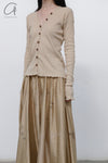 BASERANGE Taff Cardigan TOTVC-RC-WI23 Tan (TOTVC)